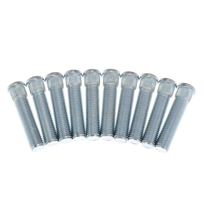 Deridi Front Rear Wheel Stud Bolt 1/2" Longer Than Stock for Chevy S10 S-10 for Blazer for GMC for Jimmy for Sonoma Trucks 1982-2004 for Wheel Spacers for Aftermarket Wheels, M12-1.50 Thread (10Pcs) - Image 2